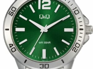 Authentic Q&Q Men 44 mm Metal Quartz Designer Wristwatch  – Q&Q FASHION