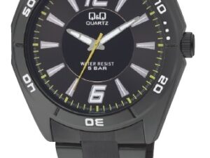 Authentic Q&Q Men 40 mm Metal Quartz Designer Wristwatch  – Q&Q FASHION