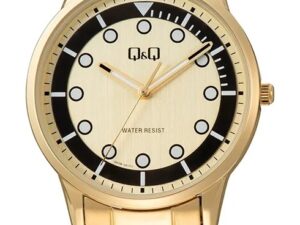 Authentic Q&Q Men 40 mm Metal Quartz Designer Wristwatch  – Q&Q ATTRACTIVE