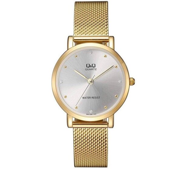 Authentic Q&Q Women 30 mm Metal Quartz Designer Wristwatch  - Q&Q FASHION