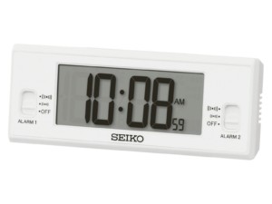 Authentic SEIKO CLOCKS Quartz Designer Alarm Clock  – SEIKO ALARM CLOCK