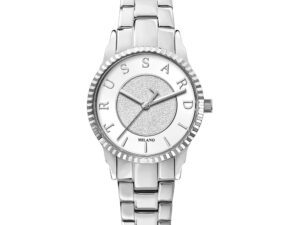 Authentic TRUSSARDI Women 32 mm Stainless Steel Quartz Designer Wristwatch  – TRUSSARDI