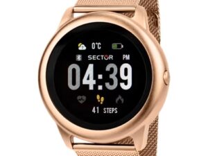 Authentic SECTOR SMARTWATCH Men 45.5 mm SS IP Rose Gold Quartz Designer Smartwatch  – SECTOR SMARTWATCH