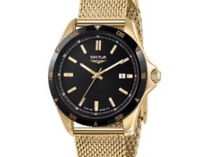 Authentic SECTOR  Men 43 mm Quartz Elegant Wristwatch  – SECTOR