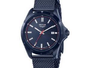 Authentic SECTOR No Limits Men 43 mm Quartz Elegant Wristwatch  – SECTOR