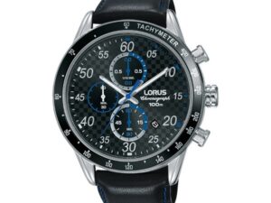 Authentic LORUS Men 45 mm Stainless Steel Quartz Designer Wristwatch  – LORUS