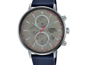 Authentic LORUS Men 43 mm Stainless Steel Quartz Designer Wristwatch  – LORUS