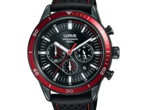 Authentic LORUS Men 45 mm SS IP Black Quartz Designer Wristwatch  – LORUS WATCHES