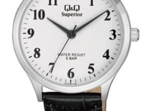 Authentic Q&Q Men 40 mm Metal Quartz Designer Wristwatch  – Q&Q SUPERIOR