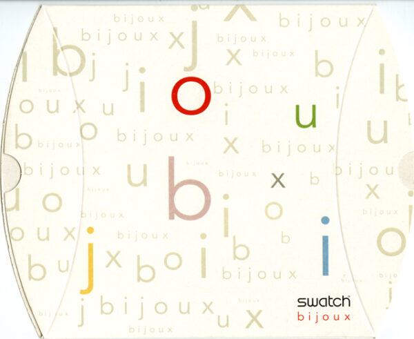 Authentic PoS MATERIAL Sophisticated Watch  - SWATCH BIJOUX BOX (17X20) 20 pcs.