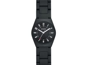 Authentic SKAGEN DENMARK Women 26 mm SS IP Black Quartz Elegant Wristwatch  – SKAGEN DENMARK