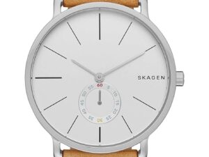 Authentic SKAGEN DENMARK Men 40 mm Stainless Steel Quartz Elegant Wristwatch  – SKAGEN