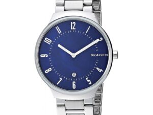 Authentic SKAGEN DENMARK Men 38 mm Stainless Steel Quartz Elegant Wristwatch  – SKAGEN