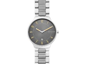 Authentic SKAGEN DENMARK Men 38 mm Stainless Steel Quartz Elegant Wristwatch  – SKAGEN