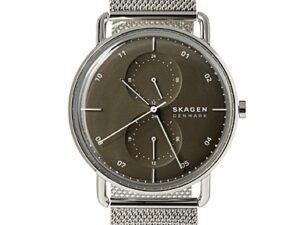 Authentic SKAGEN DENMARK Men 42 mm Stainless Steel Quartz Elegant Wristwatch  – SKAGEN DENMARK