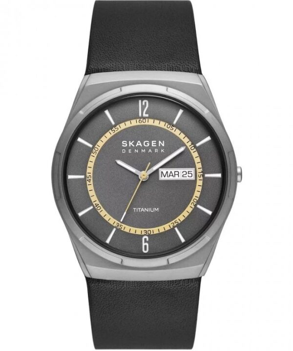 Authentic SKAGEN DENMARK Men 43 mm Titanium Quartz Elegant Wristwatch  - SKAGEN