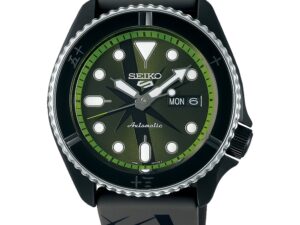 Authentic SEIKO 5 Men 42 mm SS IP Black Premium Wristwatch  – Sapphire Glass – SEIKO 5 WATCHES