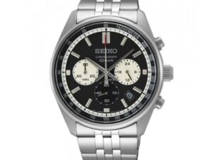 Authentic SEIKO Men 41.5 mm Stainless Steel Quartz Top-Quality Wristwatch  – SEIKO