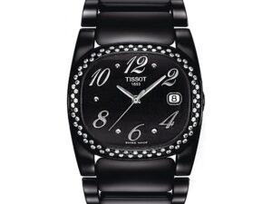 Authentic TISSOT Women 33 mm SS IP Black Quartz Luxurious Wristwatch  – Sapphire Glass – TISSOT