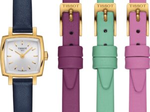 Authentic TISSOT Women 20 mm SS IP Gold Quartz Exclusive Wristwatch  – Sapphire Glass – Special Pack – TISSOT