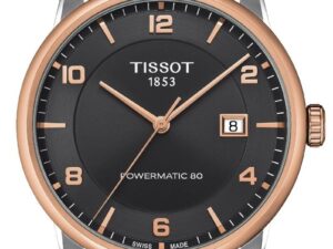 Authentic TISSOT Men 41 mm SS IP Rose Gold Premium Wristwatch  – Sapphire Glass – TISSOT