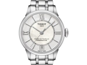 Authentic TISSOT Women 32 mm Stainless Steel High-end Wristwatch  – Mother of Pearl Dial – Sapphire Glass – TISSOT