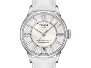 Authentic TISSOT Women 32 mm Stainless Steel High-end Wristwatch  – Mother of Pearl Dial – Sapphire Glass – TISSOT