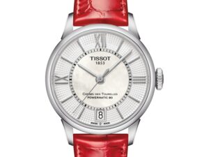 Authentic TISSOT Women 32 mm Stainless Steel High-end Wristwatch  – Mother of Pearl Dial – Sapphire Glass – TISSOT