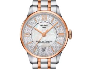 Authentic TISSOT Women 32 mm Stainless Steel High-end Wristwatch  – Mother of Pearl Dial – Sapphire Glass – TISSOT