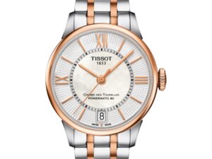 Authentic TISSOT Women 32 mm Stainless Steel High-end Wristwatch  – Mother of Pearl Dial – Sapphire Glass – TISSOT