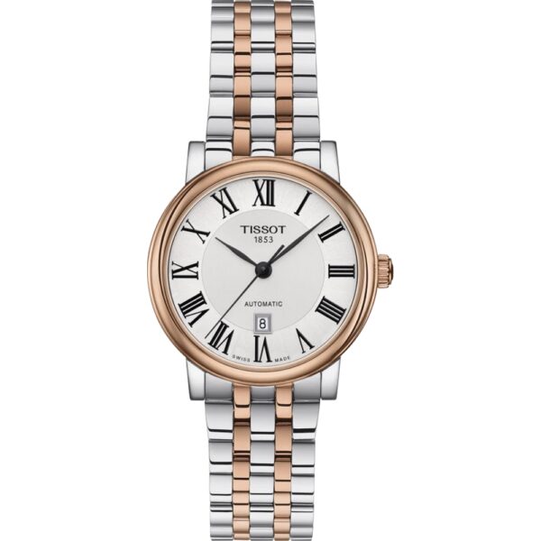 Authentic TISSOT Women 30 mm SS IP Rose Gold High-end Wristwatch  - Sapphire Glass - TISSOT