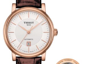 Authentic TISSOT Men 30 mm SS IP Rose Gold Premium Wristwatch  – Sapphire Glass – TISSOT