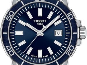 Authentic TISSOT Men 44 mm Stainless Steel Quartz Exclusive Wristwatch  – Sapphire Glass – TISSOT