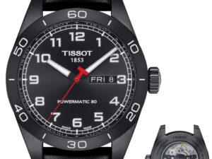 Authentic TISSOT Men 42 mm SS IP Black Premium Wristwatch  – Sapphire Glass – TISSOT