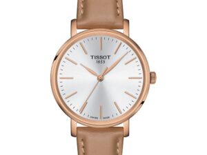 Authentic TISSOT Women 34 mm SS IP Rose Gold Quartz Top-Quality Wristwatch  – Sapphire Glass – TISSOT