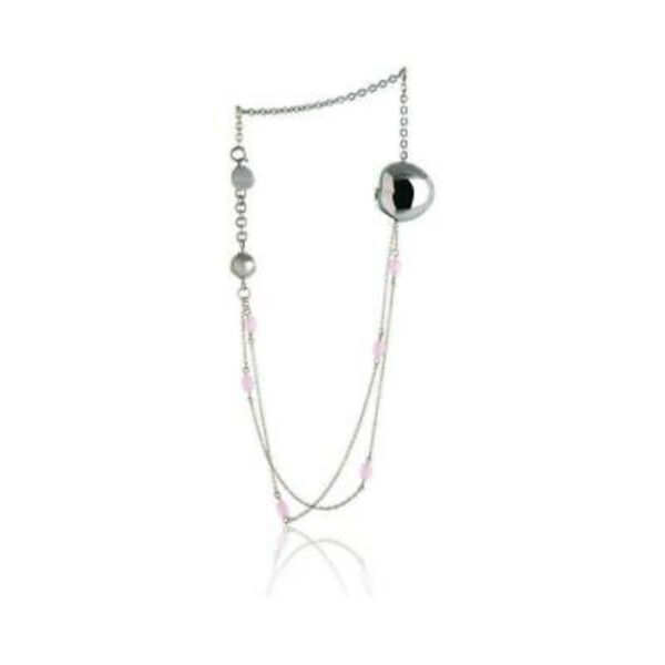 Authentic BREIL  Women Designer Necklace / Bracelet  - BREIL JEWELS BLOOM Collection- 2 in 1 : Bracciale - Collana / Bracelet - Necklace 19cm