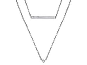 Authentic BREIL  Women 43 mm Quartz Analog Designer Necklace  – Sapphire Glass – BREIL JEWELS