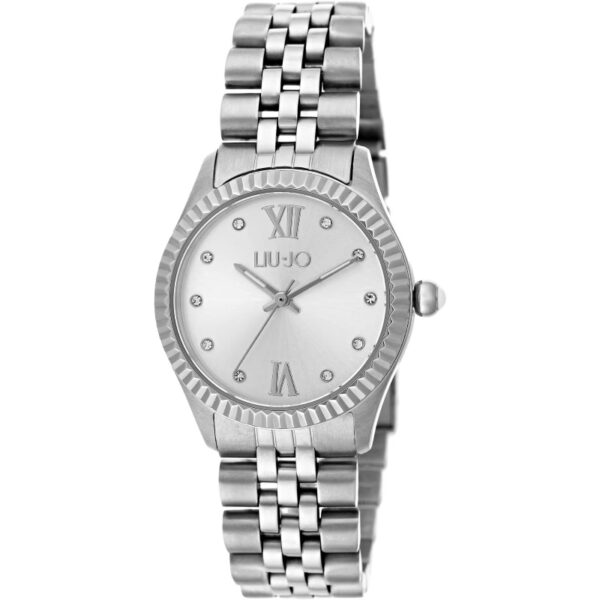 Authentic LIU-JO LUXURY TIME Women 30 mm Stainless Steel Quartz Designer Wristwatch  - LIU-JO LUXURY