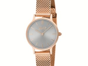 Authentic LIU-JO LUXURY TIME Women 26 mm SS IP Rose Gold Quartz Designer Wristwatch  – LIU-JO LUXURY