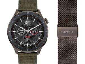 Authentic BREIL Men 44 mm Quartz Analog Designer Smartwatch  – BREIL