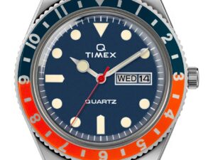 Authentic TIMEX Men 38 mm Stainless Steel Quartz Elegant Wristwatch  – TIMEX