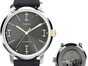 Authentic TIMEX Men 40 mm Stainless Steel Top-Quality Wristwatch  – TIMEX