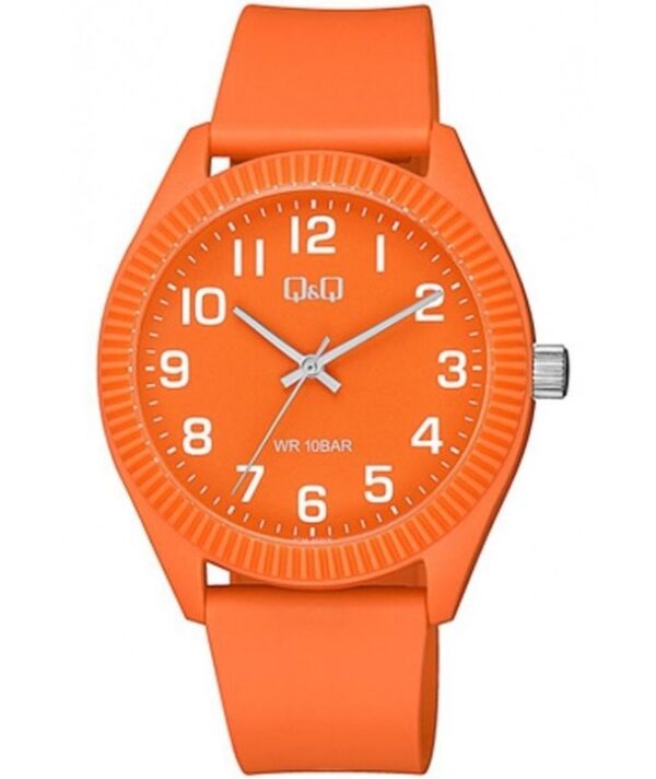 Authentic Q&Q Unisex 41 mm Plastic Quartz Designer Wristwatch  - Q&Q FASHION