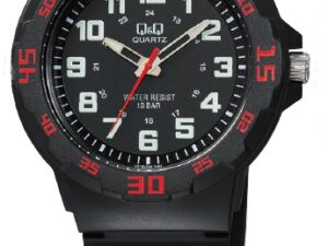 Authentic Q&Q Men 43 mm Plastic Quartz Designer Wristwatch  – Q&Q FASHION