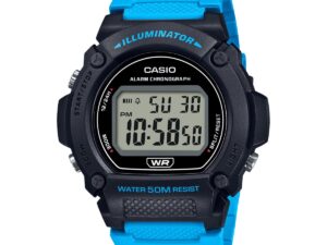 Authentic CASIO COLLECTION & VINTAGE Men 47 mm Resin Quartz Designer Wristwatch  – CASIO SPORT COLLECTION VIVID (Brilliant color)