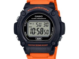 Authentic CASIO COLLECTION & VINTAGE Men 47 mm Resin Quartz Designer Wristwatch  – CASIO SPORT COLLECTION VIVID (Brilliant color)