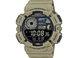 Authentic CASIO COLLECTION & VINTAGE Men 50 mm Resin Quartz Designer Wristwatch  – CASIO SPORT