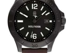 Authentic TOMMY HILFIGER STOCK Men 46 mm Quartz Analog Elegant Watch  – TOMMY HILFIGER