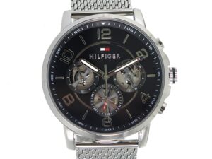 Authentic TOMMY HILFIGER STOCK Men 45 mm Quartz Analog Elegant Watch  – TOMMY HILFIGER