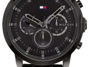 Authentic TOMMY HILFIGER STOCK Men 46 mm Quartz Analog Elegant Watch  – TOMMY HILFIGER